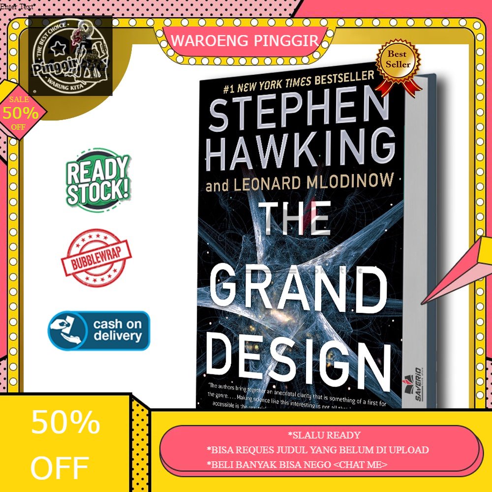 Buku The Grand Design-Stephen Hawking