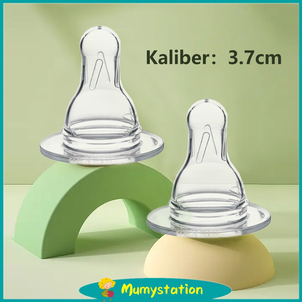 Mumystation 3.8cm bulat dot bayi slim neck dot nipple bayi