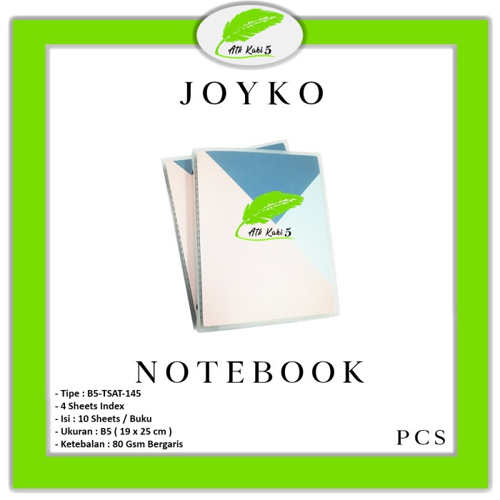 

JOYKO - Binder Note Ukuran B5 - TSAT - 145 - Pcs