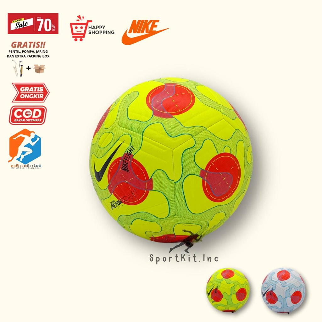 Bola sepak murah futsal size 4 Import original Nike Flight 3 indoor outdoor