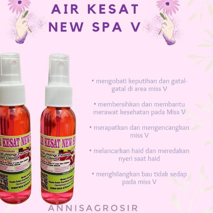 ⤴ [ANS] AIR KESAT NEW SPA V / PEMBERSIH KEWANITAAN ⇥