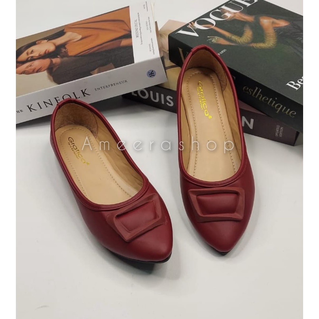 Sepatu Flatshoes Wanita Kerja Casual - GRATICA AL049