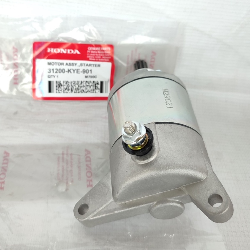 DINAMO MOTOR ASSY STARTER MEGA PRO NEW VERZA 31200-KYE-901