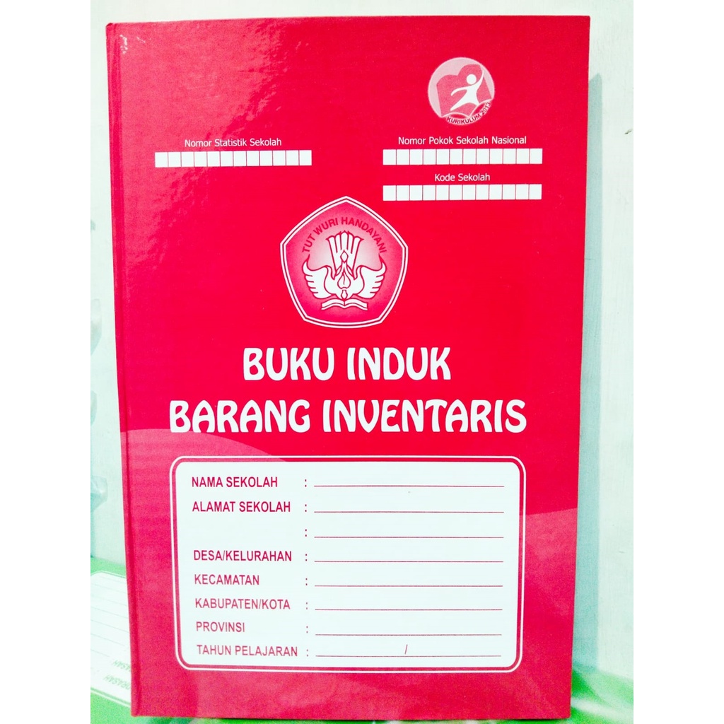 

BUKU INDUK BARANG INVENTARIS