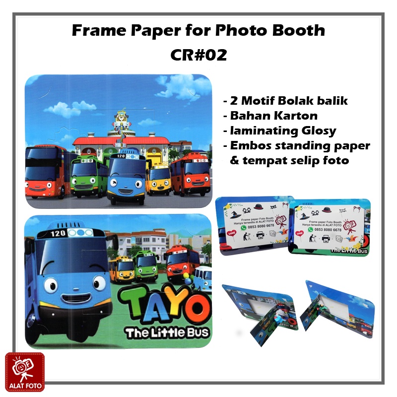 Frame Paper Photo Booth 4R CR#02
