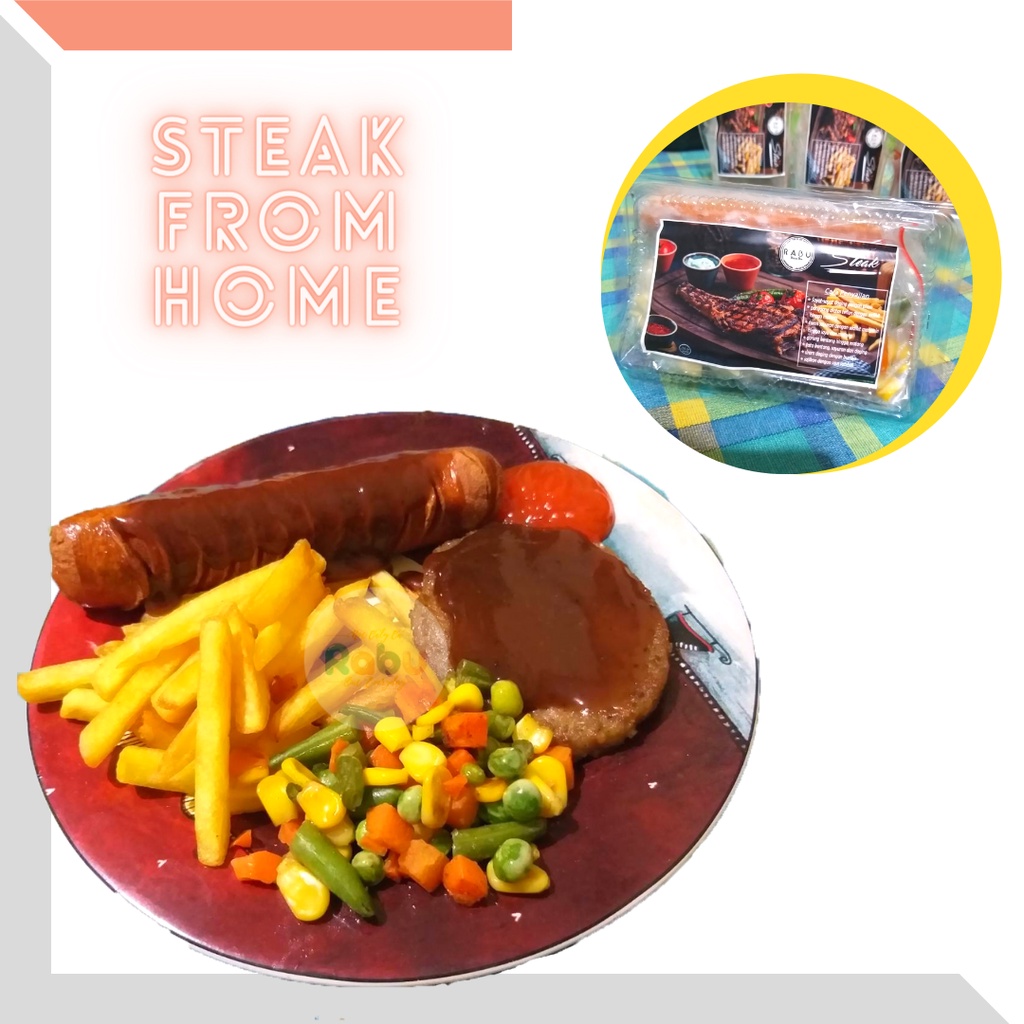 

Steak Instant Murah Paket Double - Frozen Food