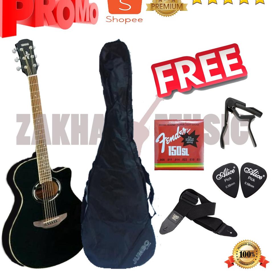 ⇃ PROMO GILA Gitar akustik Yamaha APX 500ii | APX500ii Custom berkualitas レ