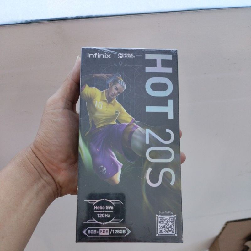 infinix hot 20s ram 8/128 new