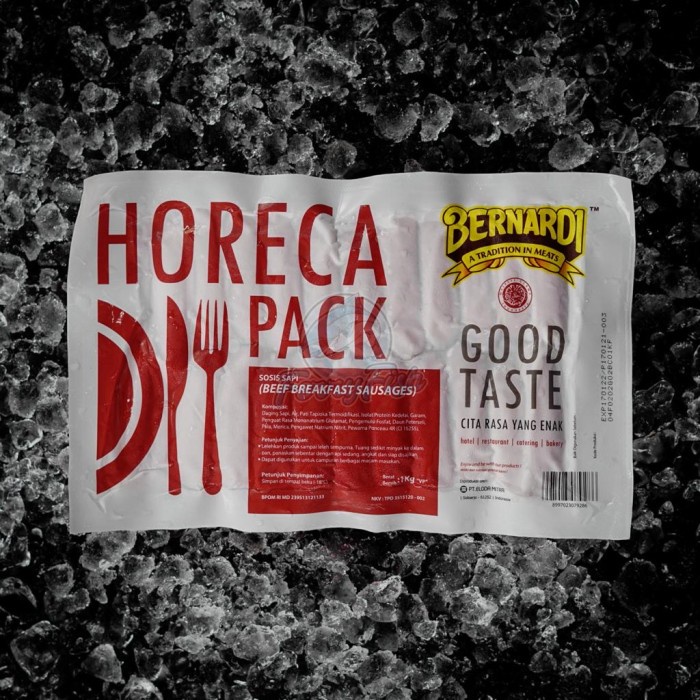 

Bernardi Horeca Sosis Sapi 1 Kg