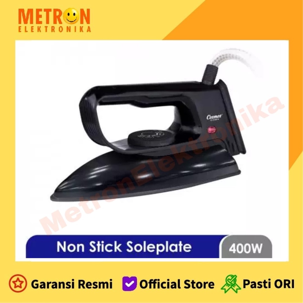 COSMOS CI 3120 N ELECTRIC IRON NON STICK /  SETRIKA GOSOKAN / CI3120N
