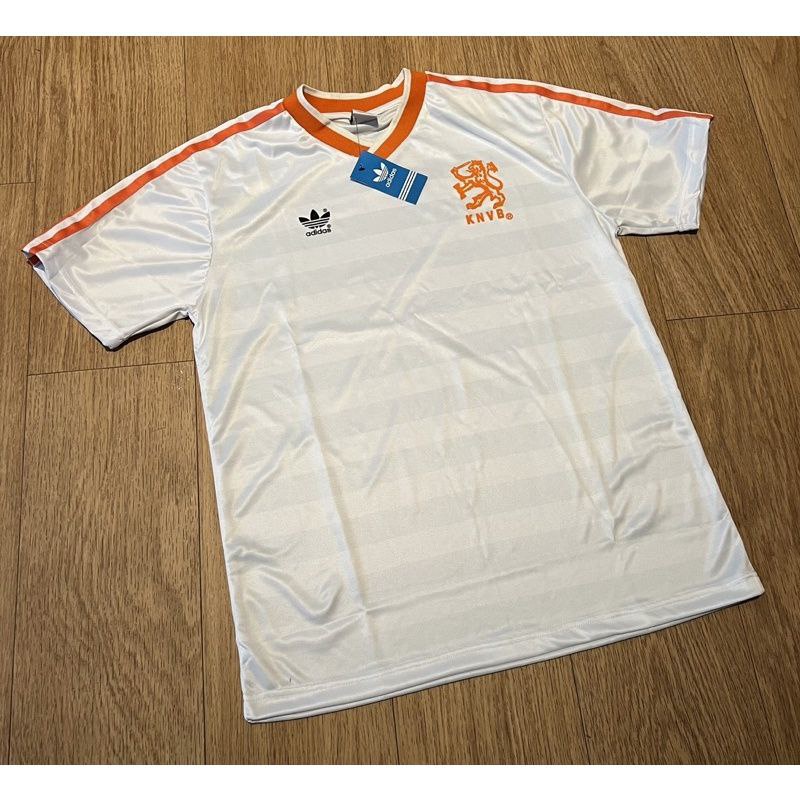 Jersey Bola Retro Vintage Classic Belanda 1990 Away World Cup