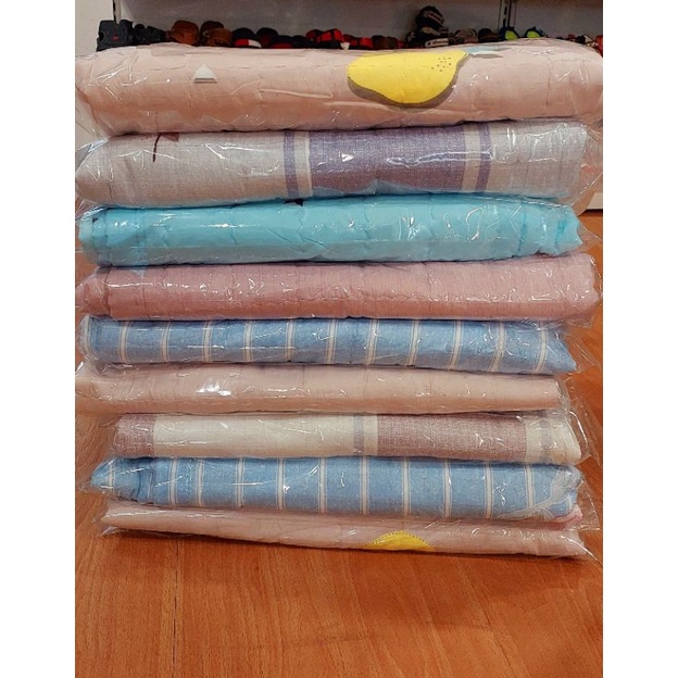 SELIMUT BEDCOVER ANAK-BAHAN KATUN VOGUE/TIPIS -  SIZE 180X200