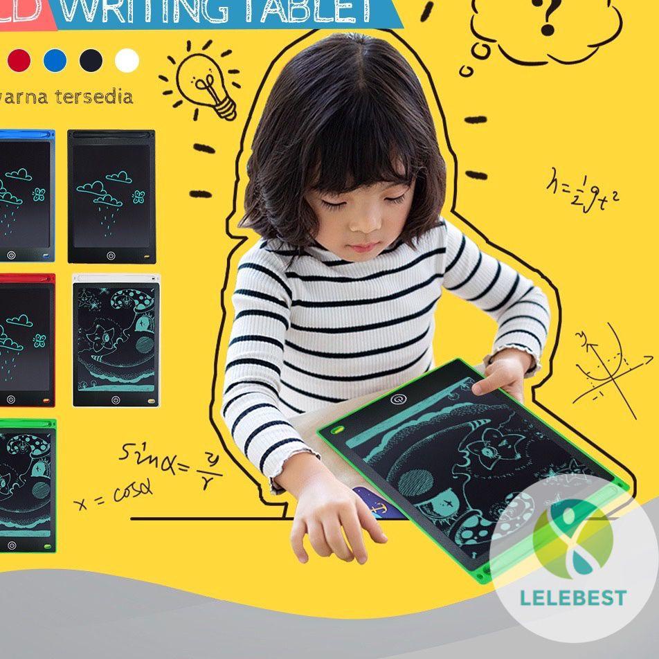 

[KODE A9WP8] LCD Drawing Writing Tablet 8.5 Inch Mainan Papan Tulis Hapus Board Digital Pad Edukasi Pen Gambar