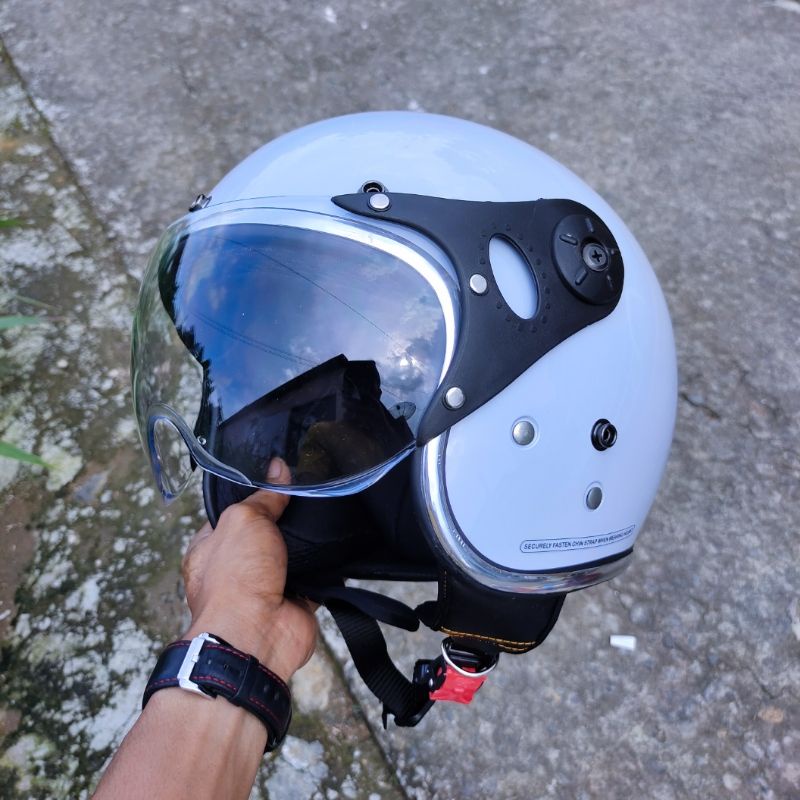 HELM PILOT ITALY KLASIK RETRO