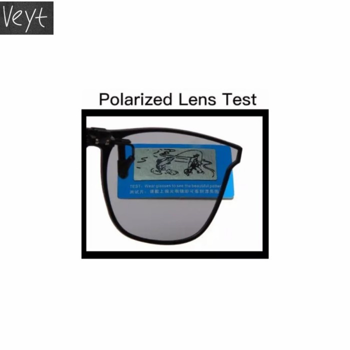 AKSESORIS-KACAMATA-PRIA- CLIP ON KACAMATA POLARIZED FLIP UP ANTI UV MODEL KOTAK