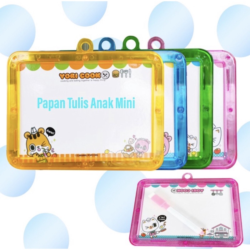 

Papan Tulis Mini Whiteboard + Spidol - Papan Tulis Anak Nora Band - Papan Tulis Mini + Spidol