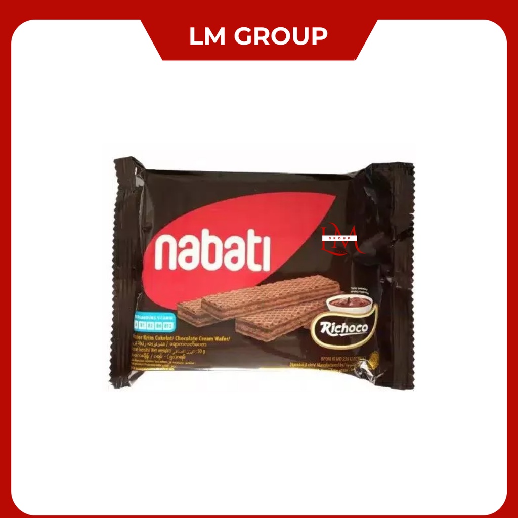 [10 PCS] Nabati Wafer 2000 Rasa Cokelat/Keju/Pink Lava/Raspberry/Peach Yogurt @39gr