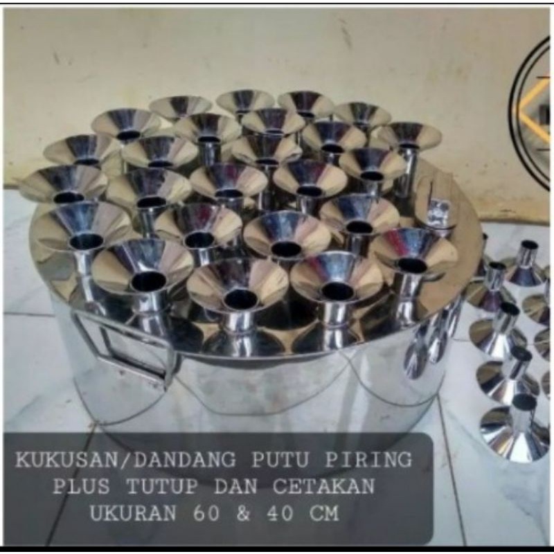 Dandang kue putu / Dandang putu piring / Dandang uap / Dandang putu piring Malaysia