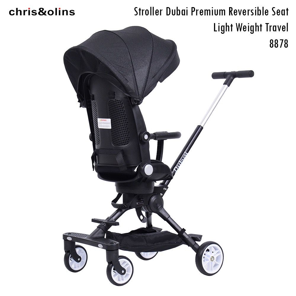 CHRIS OLINS STROLLER DUBAI REVERSIBLE LIGHT TRAVEL 8878 / KERETA DORONG / STROLLER BAYI