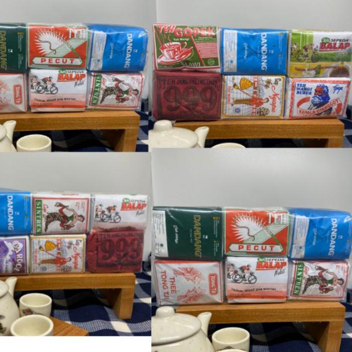 

L4R♣ PAKET TEH TUBRUK ANGKRINGAN SOLO (6 bungkus varian teh)/teh angkringan Trend