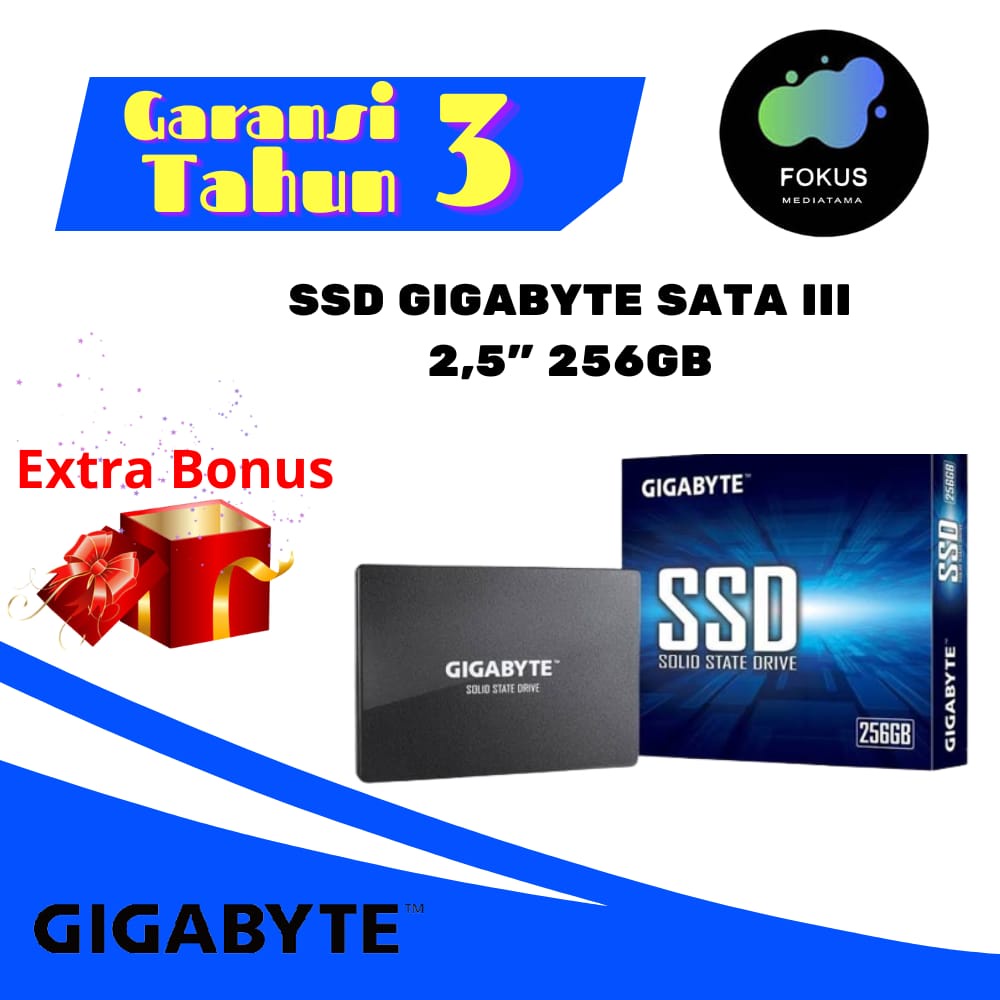 GIGABYTE SSD 256GB SATA III 2.5&quot;