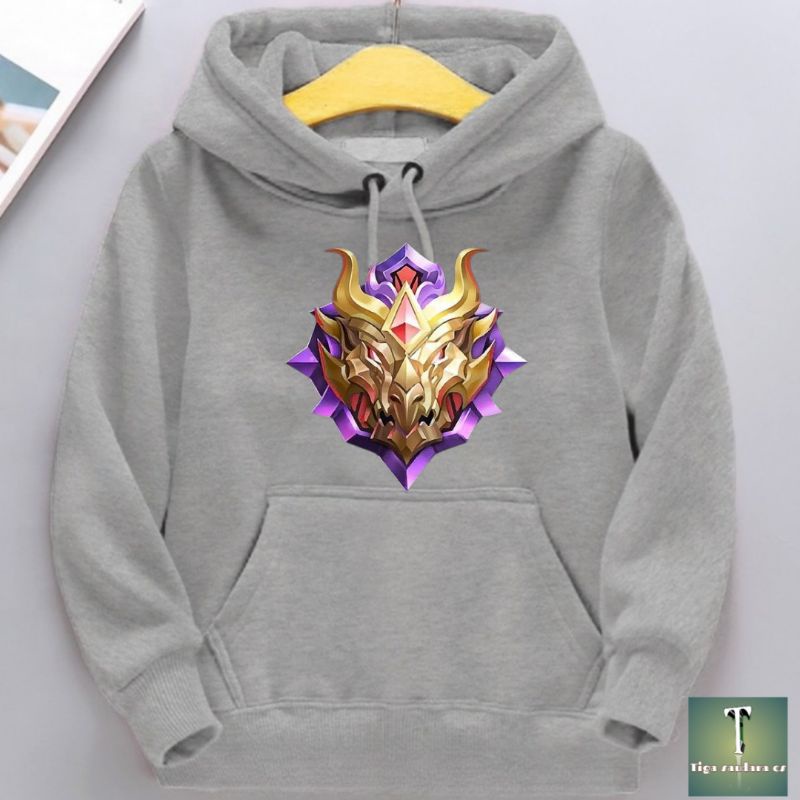 MYTHIC GLORY MOBILE LEGEND BANG BANG HOODIE ANAK SWEATER HOODIE ANAK