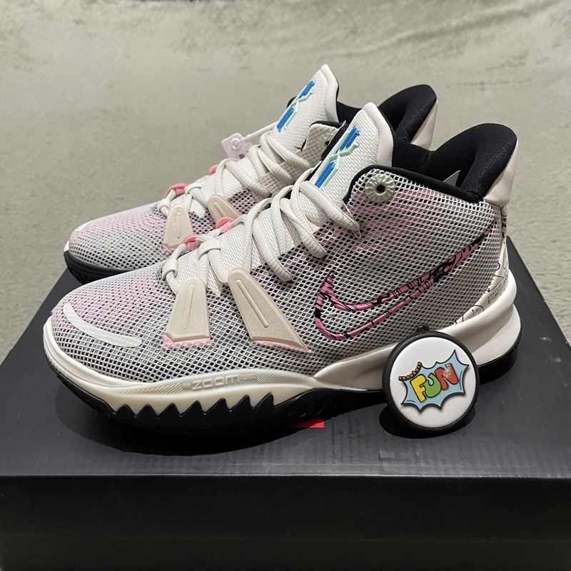 HOT PRODUCT ( COWOK - CEWEK ) SEPATU BASKET NK KYRI 7 PALE IVORY PREMIUM ORIGINAL
