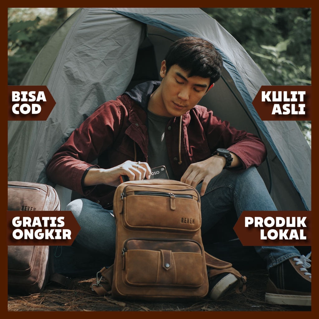 Tas Selempang OSIRIS Salempang Slempang Jinjing Bahu Leather Slingbag Totebag Tote Sling Ransel Back