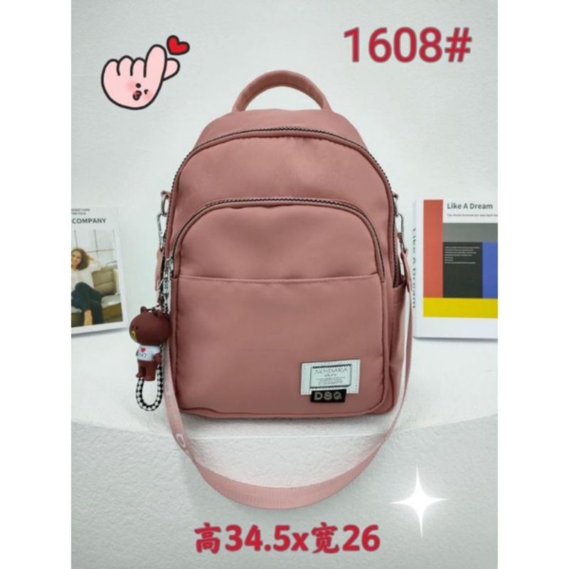 Tas Ransel Wanita Tas Ransel DSQ 1608 Bahan Parasut Tebal. Tas Wanita Tas Ransel Wanita Import Tas Ransel Parasut BEST SELLER TERBARU BISA BAYAR DITEMPAT!!!!