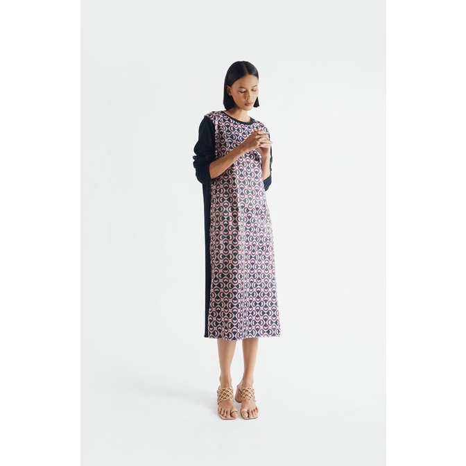 DUMA x NAGITA - YANZA DRESS NAVY