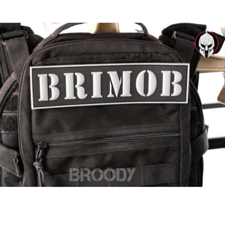 Spesial Terbaru Patch Rubber BRIMOB / Patch Bodyvest / Tempelan Bodyvest