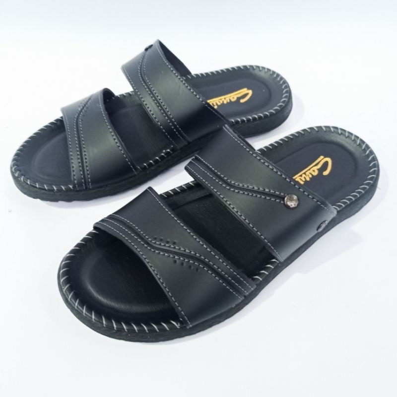 SANDAL KULIT PRIA BELI 1 GRATIS 1