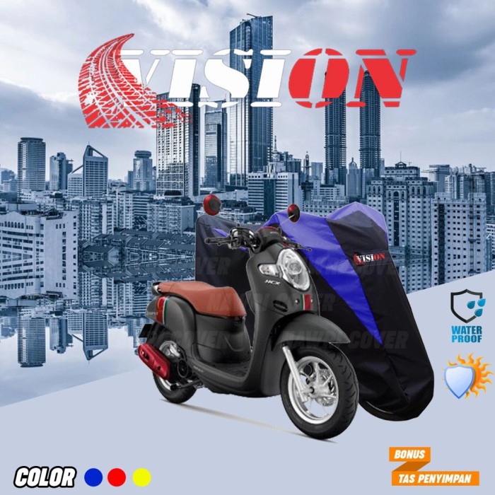 SARUNG MOTOR VARIO COVER MOTOR VARIO SELIMUT MOTOR VARIO SCOOPY BEAT