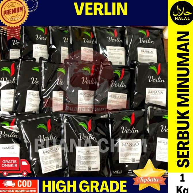 

Verlin Powder Drink 1kg All Variant / Minuman Serbuk Varian Semua