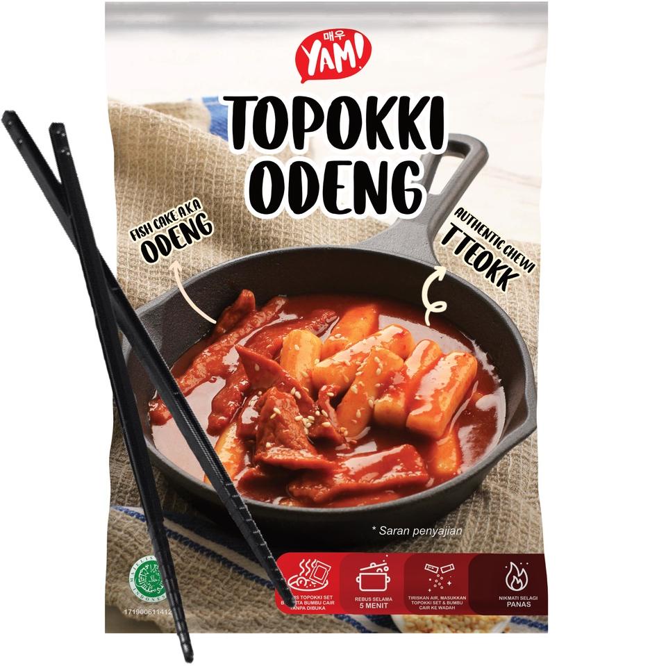 

PALING AMPUH✌️>>> Topokki Odeng Authentic Yam! Tteokbokki Korean Food Street