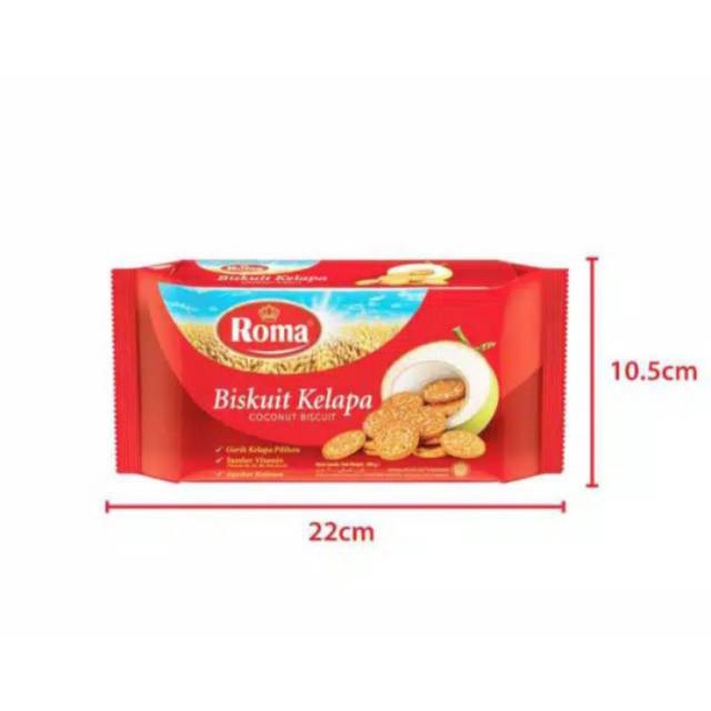 ROMA BISKUIT KELAPA 300GR [SWEETSPACE]