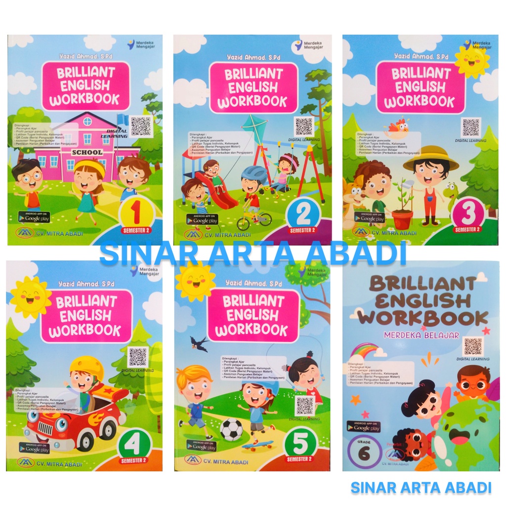 Jual Buku Briliant English Workbook SD Kelas 1 2 3 4 5 6 | Shopee Indonesia