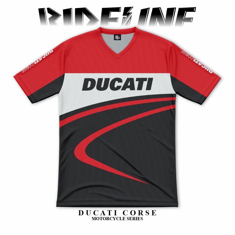 Kaos jersey tshirt ducati corse motogp sunmori