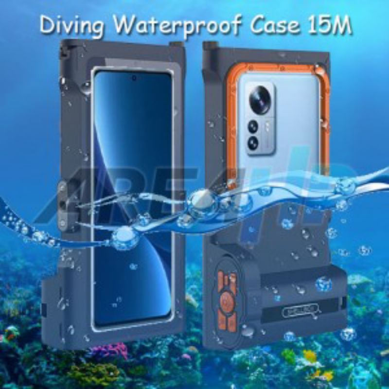 Shellbox Gen 3 Diving Waterproof Case Casing Cover 15M Xiaomi Mi 12,Lite,Pro