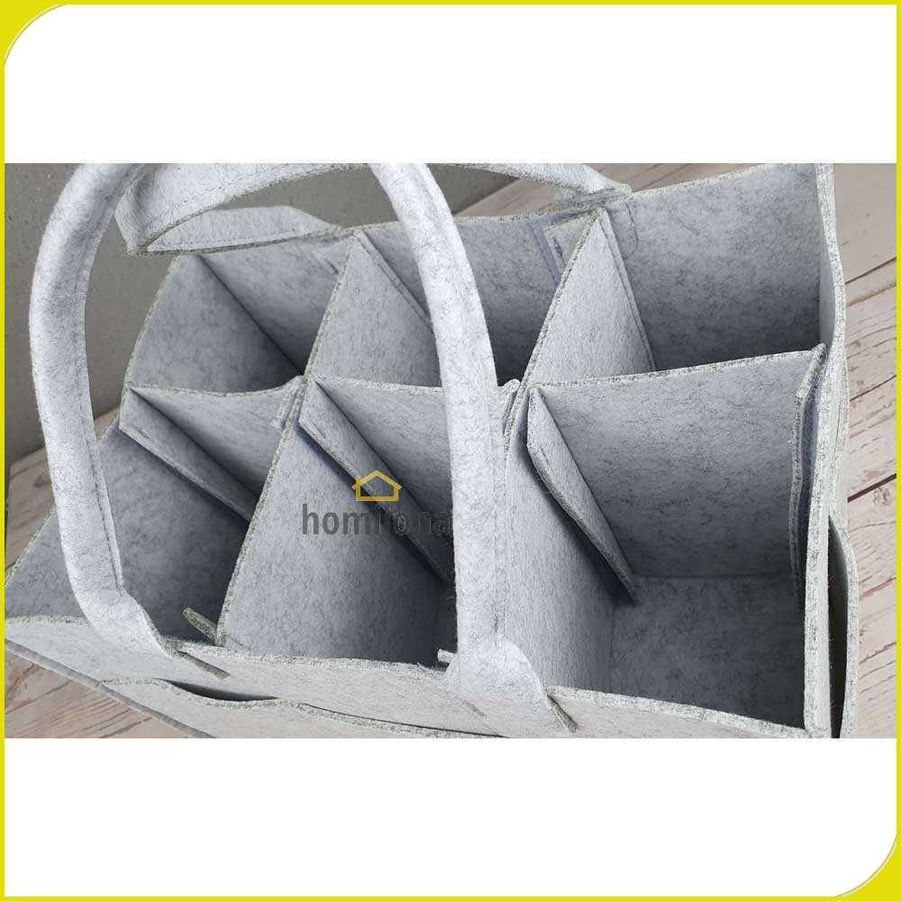 Mrosaa Rak Organizer Perlengkapan Bayi Baby Diaper Caddy Bag - SS320