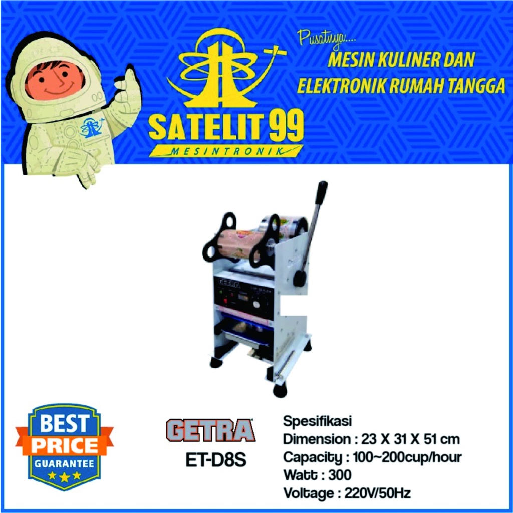 MANUAL CUP SEALER GETRA ET-D8S