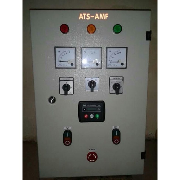 Panel Otomatis Genset ATS AMF 10kVa-52kVa 3phase