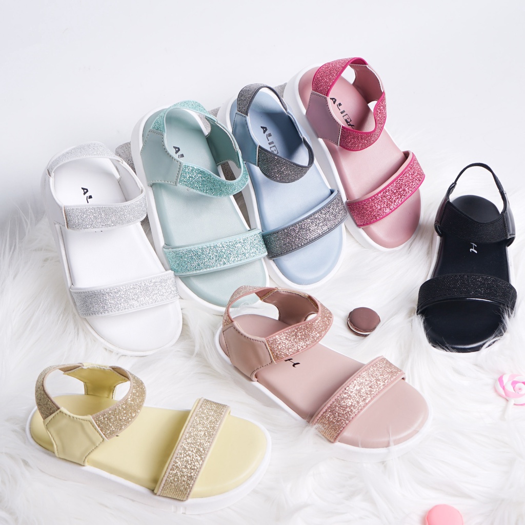 Dunkenstock  KAREN Sandal anak perempuan sepatu sendal anak wanita terbaru UK 26-30