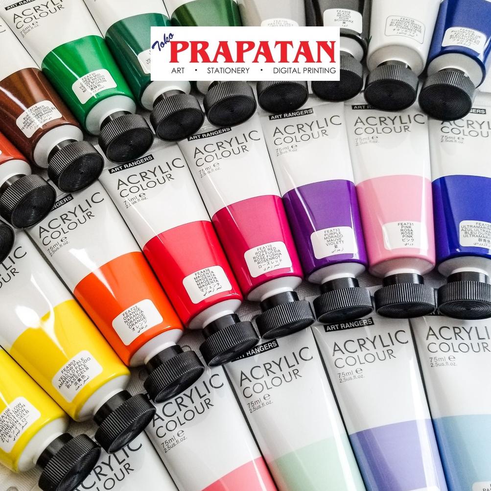 

[PRODUK KCEJB] Art Rangers Acrylic Paint Neon Pastel 75ml / Cat Akrilik MET