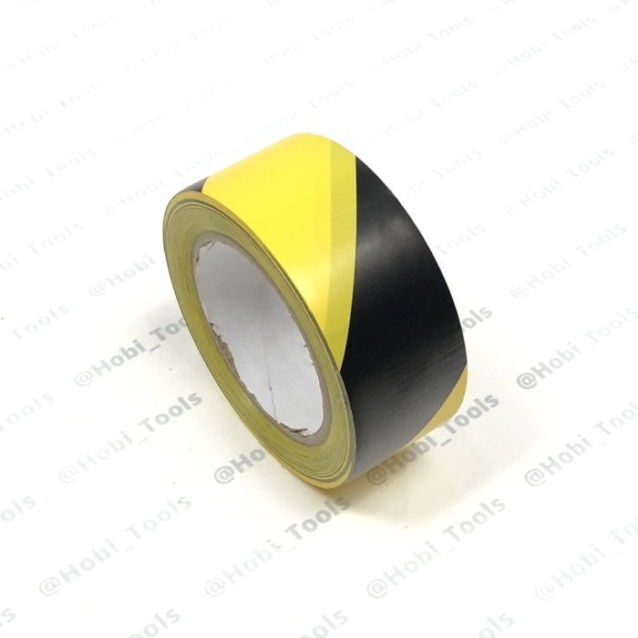 

LAKBAN POLICE LINE HITAM KUNING 2"X30M - BARRICADE LINE 2 INCH X 30 M