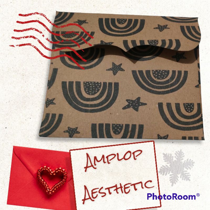 

Amplop Aesthetic Vintage / Angpau Unik Kertas Samson Kekinian