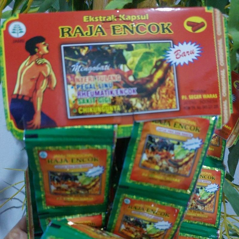 

Exrak kapsul Raja encok Original 100%