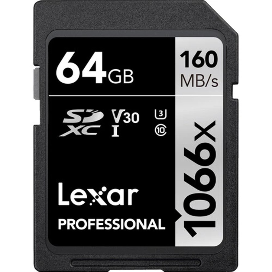 Lexar Professional SDXC / SD Card 64Gb 160MBps 1066x