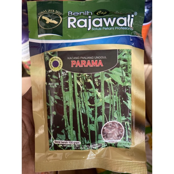 Benih Kacang Panjang PARAMA 100 gram Cap Rajawali