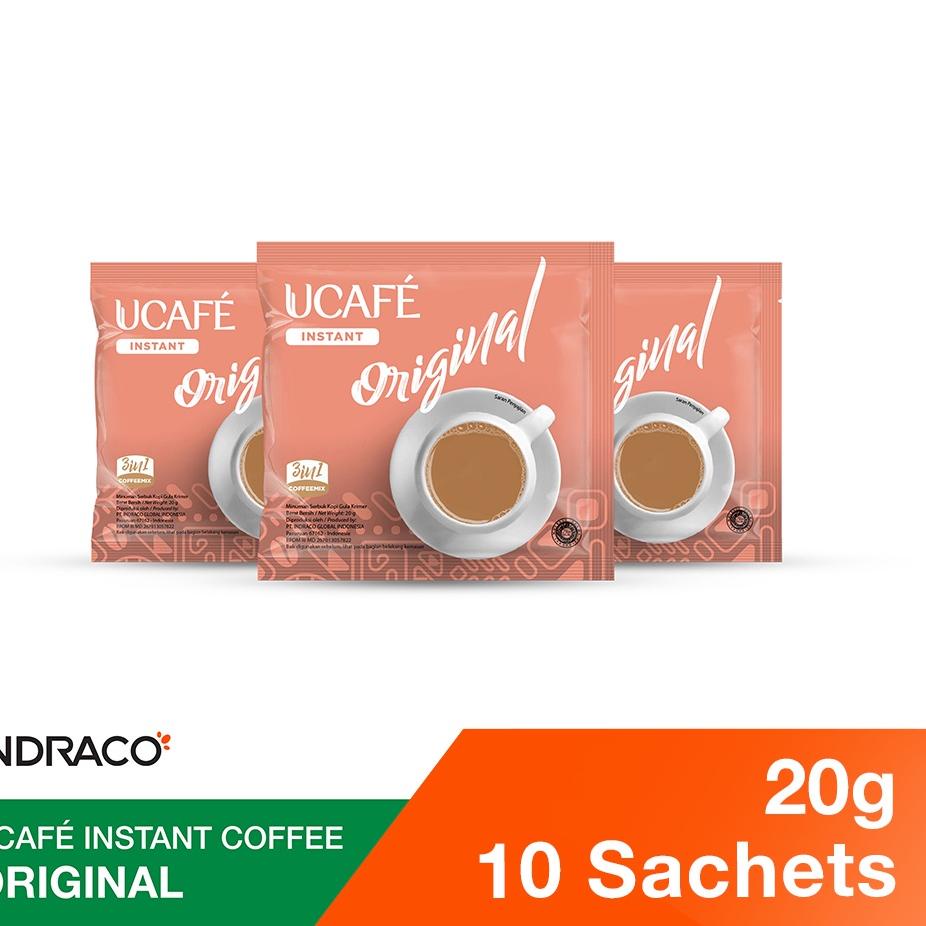 

《packingaman》 UCAFE Instant Coffee Original R10 (10 sachets x 20g) | Kopi Instan